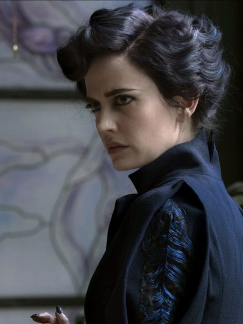 Walburga Black, Peculiar Children, Home For Peculiar Children, Eva Green, For Desktop, Wallpapers, Green, Black