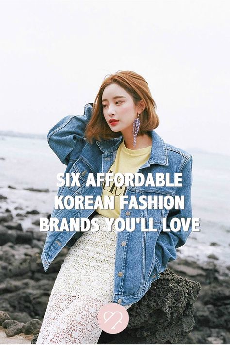 With Korean’s growing influence in the fashion world, you may be wondering how you can try out the newest trends yourself. But you don’t need to break the bank to dress yourself from head to toe in Korean fashion. Here are the best affordable Korean fashion brands. Korean Fashion Brands, Fashion In Korea, Korean Fashion Styles, Korean Fashion Ideas, Korean Fashion Outfits, Street Clothing, Korean Brands, Korea Travel, Korean Fashion Trends