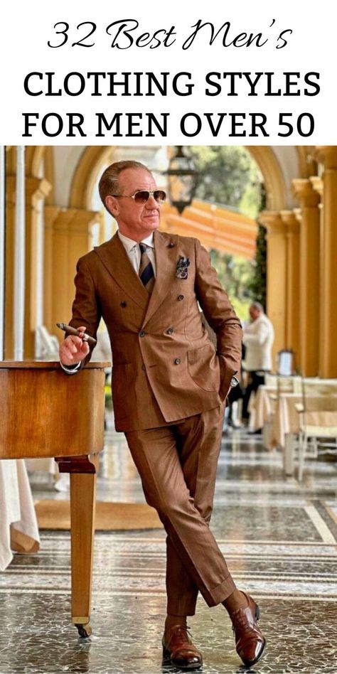 32 Best Men’s Clothing Styles For Men Over 50 Older Male Fashion, Fashion Men Over 50, Mens Outfits Over 50, Coleman Domingo Style, Older Men’s Fashion, Older Gentleman Style, Men Over 50 Fashion, Men In Suits Classy, Southern Gentleman Style