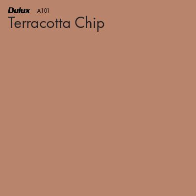 Terracotta Chip by Dulux - Style Sourcebook Pale Terracotta Living Room, Dulux Tuscan Terracotta, Tuscan Terracotta Dulux Paint, Dulux Terracotta, Tuscan Terracotta, Terracotta Living Room, Style Sourcebook, Paint Color Swatches, Floor Paint Colors