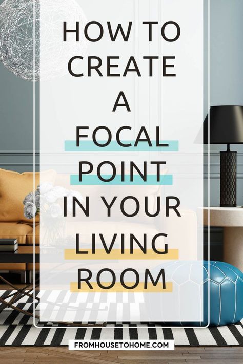 Focal Point Living Room, Living Room Focal Point, Focal Point Wall, Room With Large Windows, Feminine Living Room, Large Wall Decor Living Room, Fireplace Mantles, Room Focal Point, Bright Furniture