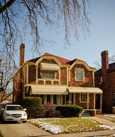 Stevie Wonder's House, 18074 Greenlawn, Detroit, MI | by Doug Coombe Detroit Landmarks, Detroit Homes, Detroit Downtown, Detroit Houses, Historic Detroit, Abandoned Detroit, Detroit Motors, Detroit Rock City, Detroit History