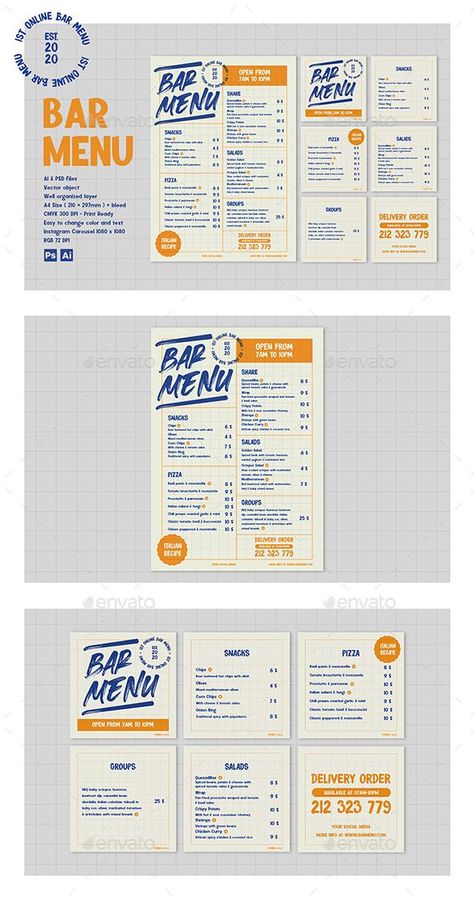 Beer Menu Design, Menu Layout Design, Hipster Bar, Pizza Menu Design, Fonts For Numbers, Fonts Copy And Paste, Drink Menu Design, Menu Design Layout, Fonts Bubble