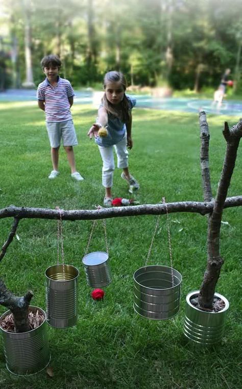 DIY Backyard Tiki Toss Game for Kids Oppgaver For Barn, Outside Games, Family Reunion Ideas, Reunion Ideas, Camping Birthday, Diy Projects For Kids, בר מצווה, Outdoor Diy Projects, Camping Party