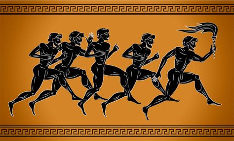 From Myth to Reality: Olympia and the Ancient Greek Olympics | Ancient Origins Ancient Greek Sports, Ancient Greek Olympic Games, Ancient Greece Olympics, Ancient Olympic Games, Greek Plays, Ancient Olympics, Ancient Olympia, Ancient Greek Art, Greek Pottery