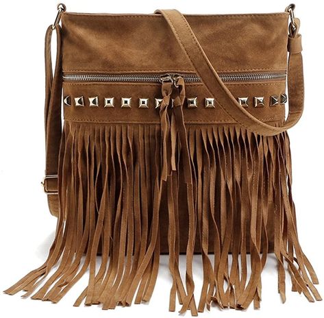 Boho Western Look Bohemian Purse, Vintage Fringe, Retro Purse, Retro Handbags, Fringe Crossbody Bag, Looks Country, Bohemian Bags, Handbags Casual, Fringe Bags