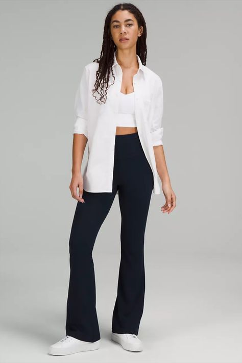 Groove Pants Outfit, Sport Outfit Woman, Leggings Hoodie, Tank Top Dress, Flared Pants, Lululemon Women, Tight Leggings, Pants Outfit, Flare Pants