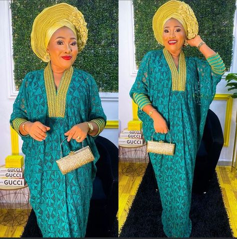 Bou Bou Gown Styles, Bubu Lace Gown Styles, Lace Gown Styles For Ladies, Lace Boubou, Elegant African Dresses, Gown Styles For Ladies, African Dress For Women, Loose Cotton Pants, Boubou Styles