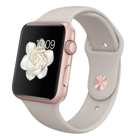 Mine by October!! Rose Gold Apple Watch, Gold Apple Watch, Apple Watch Sport, New Apple Watch, Gold Apple, Apple Laptop, Apple Watches, Mac Book, Sport Armband