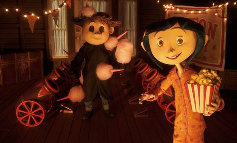 Coraline And Wybie, Laika Studios, Coraline Art, Coraline Movie, Coraline Aesthetic, Coraline Jones, Neil Gaiman, Halloween Movies, Laptop Wallpaper