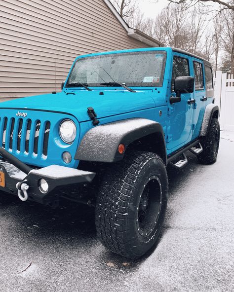 Chief Blue Jeep Wrangler, Blue Jeep Wrangler Accessories, Light Blue Jeep Wrangler, Light Blue Jeep, Blue Jeep Wrangler, Two Door Jeep Wrangler, Dream Whip, Blue Jeep, Cars Jeep