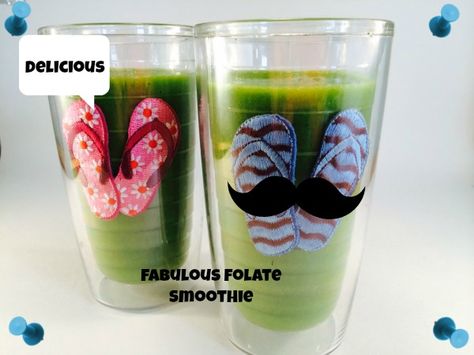 Fabulous Folate Smoothie Real Foods, Folic Acid, Green Smoothie, Processed Food, Real Food Recipes, Smoothie, Good Food, Vitamins, Science