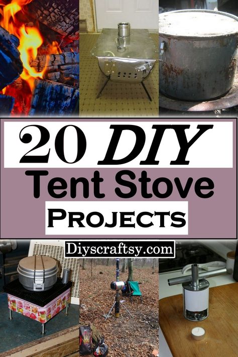 Diy Smokehouse, Smokehouse Plans, Homemade Heater, Candle Stove, Survival Stove, Camping Wood Stove, Tent Heater, Diy Heater, Survival Tent