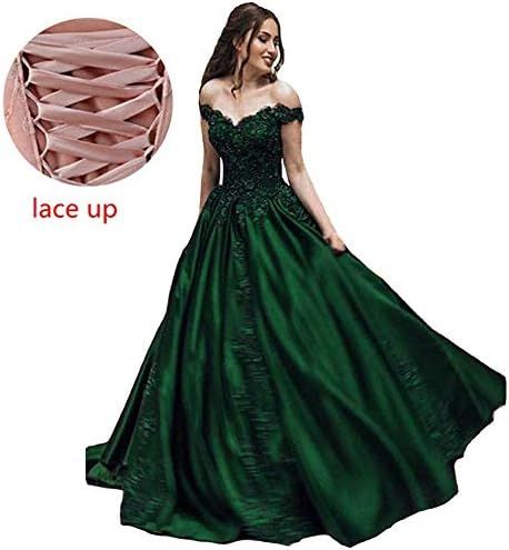 Red Green Dress, Green Ball Gown, Long Ball Gown, Simple Satin, Prom Evening Dresses, Satin Ball Gown, Green Evening Dress, Custom Made Dress, Evening Dresses Online