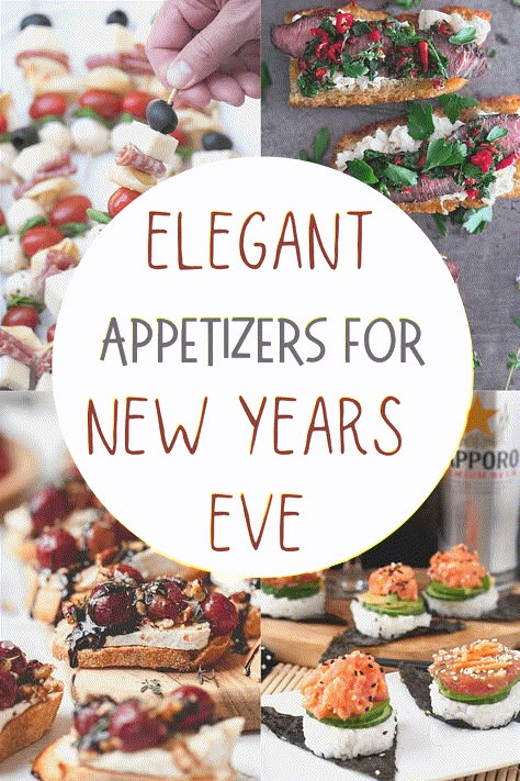 Ring in the New Year with a delicious spread of appetizers! From elegant hors d'oeuvres to festive finger foods, we've got everything you need to celebrate in style. #NewYear #Appetizers Nye Party Food, Happy New Year Ideas, New Year Home Decor Ideas, Nye Appetizers, Christmas Eve Appetizers, New Years Eve Snacks, Olive Garden Italian Dressing, Fancy Appetizer Recipes, New Year's Snacks