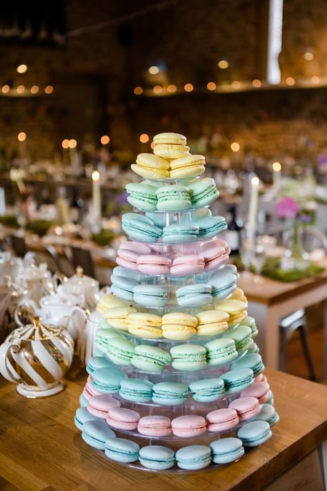 Wedding ideas for fun quirky easter weddings wedding #easterwedding #springwedding #summerwedding #eggs #chirstianwedding #christian #chocolate #florals Unicorn Bridal Shower Theme, Unicorn Wedding Theme, Spring Bridal Shower Favors, Easter Wedding Ideas, Enchanted Garden Theme, Pastel Macaroons, Macaroon Tower, Pastel Macarons, Pastel Wedding Theme