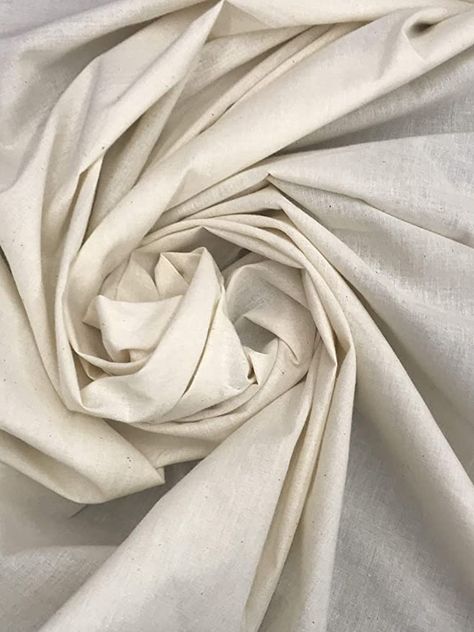 Amazon.com: SAL TEX Fabris, 100% Cotton Muslin Fabric, Sells by The Yard, White, Black, OR Natural (Natural) Time Meaning, Pipe And Drape, Making Faces, Color Wave, Muslin Fabric, Fabric Bolts, Cotton Muslin, Muslin Cotton, Event Rental