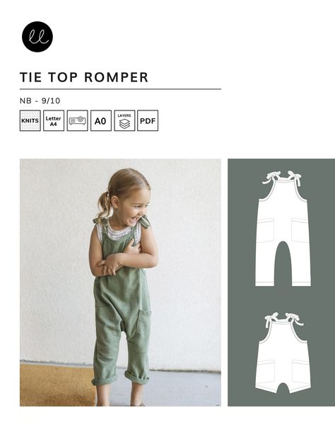 sewing patterns for baby boy Baby Sewing Ideas, Baby Boy Sewing Patterns, Diy Baby Clothes, Romper Pattern, Adorable Outfits, Rompers For Kids, Flowy Design, Diy Sewing Clothes, Diy Couture