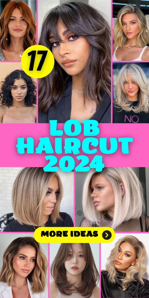 Explore 17 trendy lob haircut ideas for 2024, including long, short, curly, and fine hair styles. Discover the perfect lob haircut to enhance your unique look and complement your face shape. Short Curly Fine Hair, Lob Haircut Round Face, Lob Haircut Fine Hair, Trendy Lob Haircut, Lob Haircut Thick Hair, Round Face Long Bob, Curly Fine Hair, Curly Lob Haircut, Long Lob Haircut