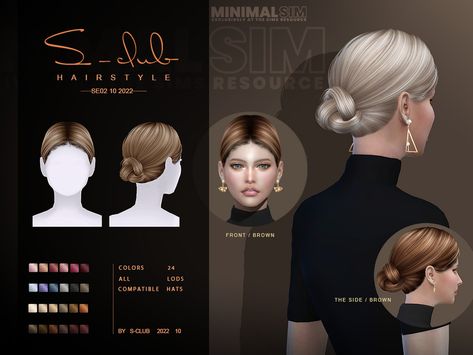 Sims 4 Cc Wedding Hair, Hair Updo Ponytail, Sims 4 Cc Hair Updo, Sims Royal, Sims 4 Cc Hairstyles, Cc Accessories, Updo Ponytail, Royal Hair, Ts4 Hair