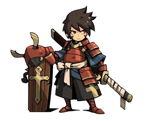 Chibi Games, Samurai Games, Simple Character, Concept Art Character, Chibi Characters, Game Character Design, Character Design Animation, Character Design Male, Character Design References