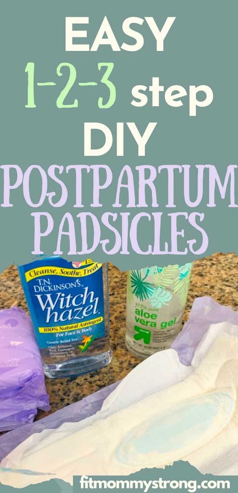 Enjoy the cooling relief after birth with these 3-step DIY postpartum padsicles! #padsicles #birth #recovery Cooling Pads After Birth, Ice Pads For After Birth, Diy Postpartum Ice Packs, Pad Popsicles After Birth, After Birth Padsicles, Frozen Pads After Birth, After Birth Pads, Ice Pads After Delivery, Padcycle Postpartum