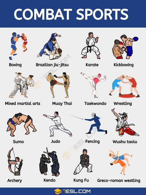 150 Most Popular Combat Sports in the World Sports List, Japanese Karate, Mixed Martial Arts Training, Best Martial Arts, Trening Sztuk Walki, Self Defence Training, Karate Martial Arts, Martial Arts Techniques, Combat Art