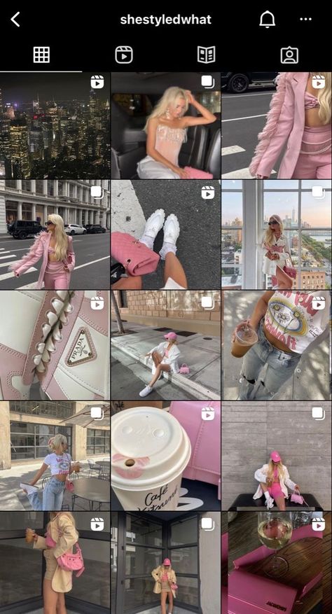 Insta Feed Ideas Aesthetic Pink, Feed Rosa Pink, Pink Instagram Layout, Instagram Aesthetic Inspiration Feed, Pink Ig Feed, Pink Instagram Theme, Pink Instagram Aesthetic, Pink Instagram Feed, Beauty Instagram Feed