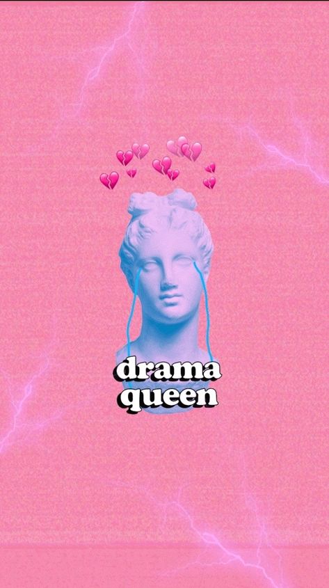 Drama Queen Aesthetic, Drama Journal, Tarot Card Meanings Cheat Sheets, Space Phone Wallpaper, Queen Aesthetic, Cellphone Wallpaper Backgrounds, Drama Queen, Tarot Card Meanings, Drama Queens