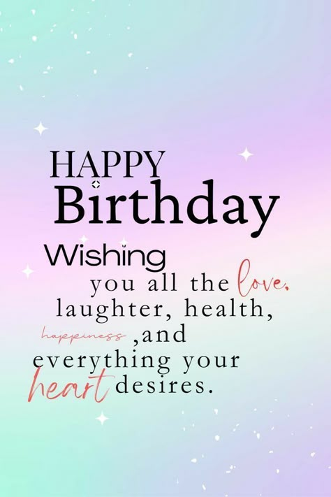 Happy Birthday Card For Best Friend, Birthday Wishes Woman, Happy B Day Wishes, Birthday Wishes For Special One, Happy Birthday Images For Women, Special Happy Birthday Wishes For Him, B Day Card Ideas, Happy Birthday For Friend, Birthday Wishes For Someone Special