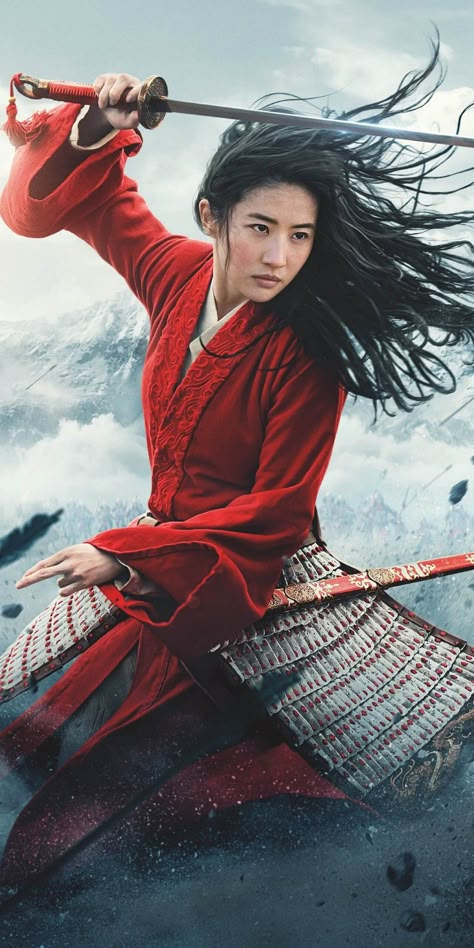 Mulan Live Action, Mulan 2020, Mulan Movie, Princess Mulan, Hua Mulan, Trening Sztuk Walki, Female Samurai, Mulan Disney, Liu Yifei