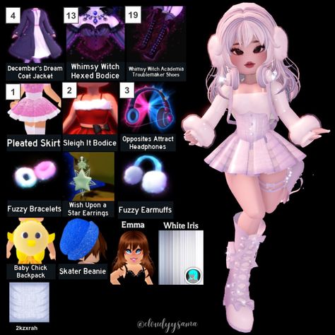 Winter Guardian Set Royale High, Royale High Turtleneck Hack, Royal High Set Ideas, Royal High Fountain Answers 2023 Winter, Alien Invasion Royal High, Rh Outfit Hacks Cheap, Roblox Outfits Royale High, White Royal High Outfits, Royal High Outfits Ideas Winter