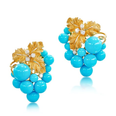 Grape Beads, Jewellery Patterns, Grape Earrings, Bunch Of Grapes, Beauty Hacks Skincare, Turquoise Jewellery, Modern Lamps, Van Cleef And Arpels, Fine Jewelery