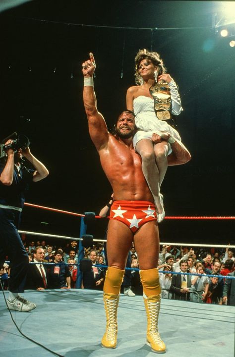 Vintage Pro Wrestling, 80s Wrestling, Professional Wrestling Photography, Ricochet Wwe, Wrestlemania 40, Randy Savage, All Japan Pro Wrestling, Macho Man Randy Savage, Japan Pro Wrestling