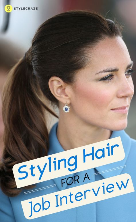 Your hairstyles is just as important in cracking an interview. Our expert Nisha has a few tricks on hairstyles for interview just for you! #hairstyles Business Formal Hairstyles, Nails For An Interview, Best Interview Hairstyles For Women, Formal Hairstyles For Interview, Hairstyle For Interview Professional, Nails For Interview, Hair For Interview Business For Women, Hairstyles For An Interview, Interview Women Hair