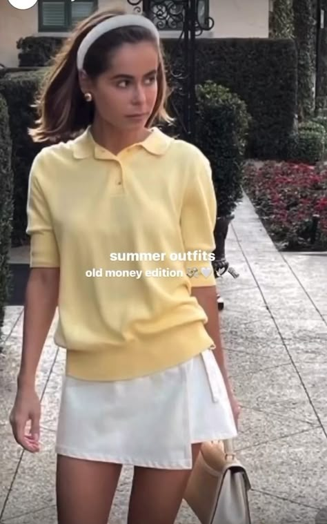 Golf Fits, Preppy Athleisure, 90s Culture, How To Look Expensive, Money Rich, Chique Outfits, Basic Fit, Preppy Girl, Estilo Preppy