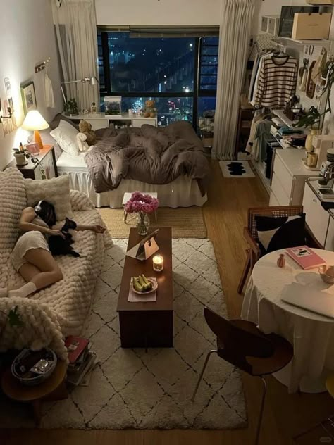 Dream Apartment Decor, Future Apartment Decor, Room Redesign, Redecorate Bedroom, Dream House Rooms, Cozy Room Decor, Dreamy Room, Dream Room Inspiration, Room Makeover Bedroom