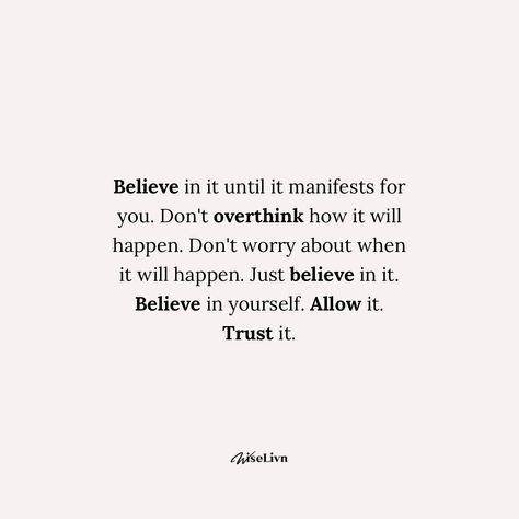 Believe in it until it manifests for you. Hold that vision of your dream with unwavering conviction. Don’t get caught up in overthinking the “how” or the timeline. The universe has a way of working its magic in unexpected ways. Ready to tap into that power? Click below to learn practical tips for harnessing the belief within you and allowing your dreams to blossom. #wiselivn #wiselivncommunity #fyp #fypppppppppppppppppppppppppppppppppppppppppppppppppppppppppppppppppppppp #believe How To Believe, Manifestation Journal, How To Manifest, The Universe, Your Dream, Dreaming Of You, Tap, Blossom, Universe