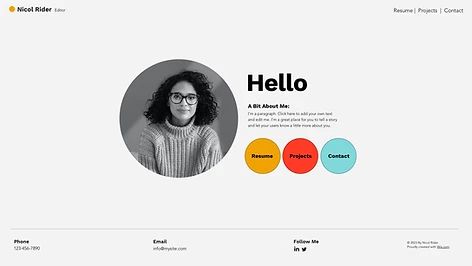 Resumes & CVs Website Templates | Portfolio & CV | Wix.com Cv Website, Online Cv, Branding Portfolio, Creative Cv, Wix Templates, Html Website Templates, Free Website Templates, Online Profile, Website Making