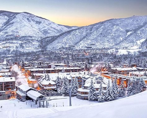 Colorado In December, Skiing Colorado, Aspen Hotel, Aspen Snowmass, Aspen Mountain, Colorado Winter, Best Ski Resorts, Best Honeymoon, Colorado Skiing