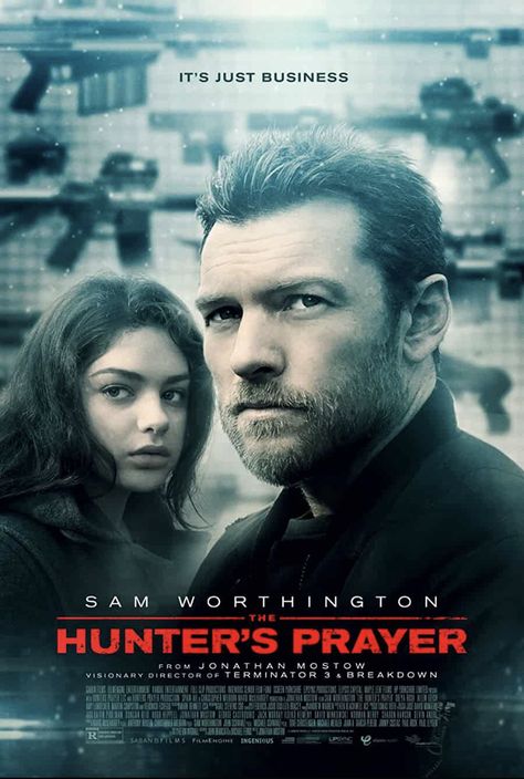 Hunter's Prayer, Tam Film, Action Movie Poster, Sam Worthington, English Movies, Movies 2017, All Movies, Upcoming Movies, Box Office