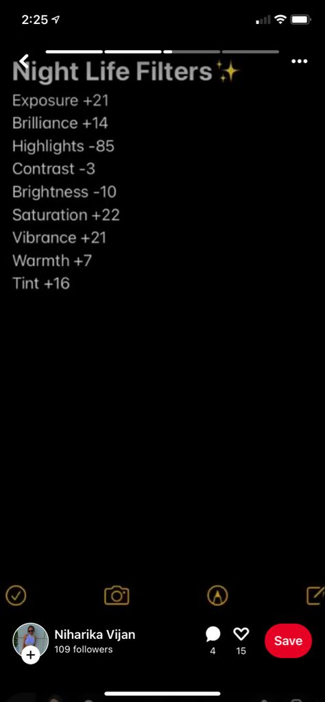 Nightlife Filter Iphone, Night Time Picture Editing, Light Room Editing Filter Night, Midnight Filter Iphone, Vsco Asthetic Picture, Pic Editing Ideas Iphone, Edit Flash Photo, Blurry Pictures Edit, Iphone Editing Pictures Dark To Light