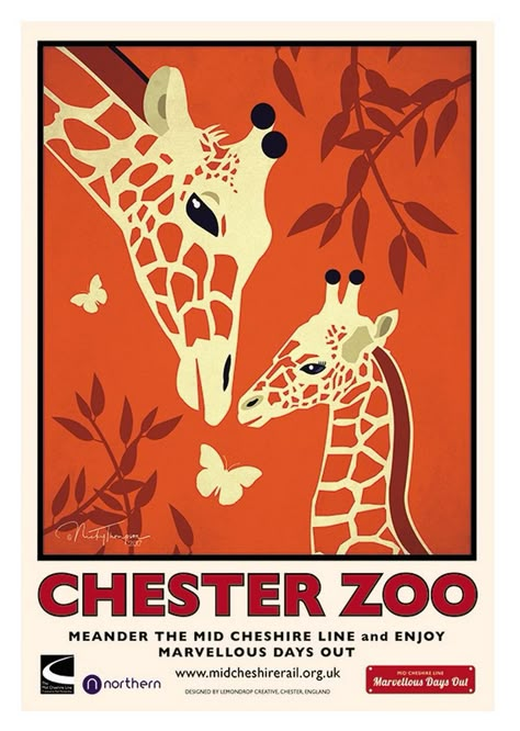 Modern Manchester taken back to 1930s - Manchester Evening News Endangered Species Poster, African Packaging, Zoo Poster Design, Species Poster, Zoo Signage, Zoo Poster, Uk Map, Chester Uk, Poster Social Media