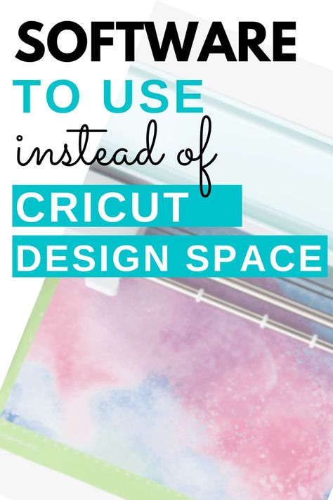 software to use instead of cricut design space with cricut machine in background Cricut Tips And Tricks, Cricut Apps, Design Software Free, Free Design Software, Cricut Projects Easy, Cricut Explore Air Projects, Cricut Help, How To Use Cricut, Cricut Cuttlebug