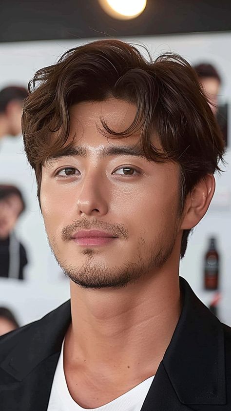 20 Korean Hairstyles for Men: Trendy Looks You'll Love in 2024 | Lookosm Comma Hairstyle, Korean Hairstyles For Men, Men Perm, Older Men Haircuts, Man Haircut, Korean Hairstyles, Asian Man Haircut, Korean Men Hairstyle, Low Fade Haircut