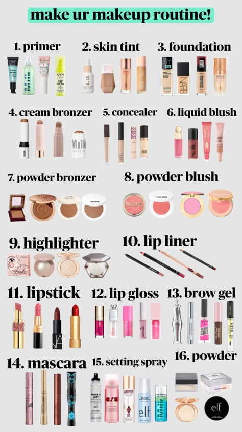 #preppy #makeup #makeuproutine #make Makeup Products Shuffle, Makeup Ideas Preppy, Make Up You Need To Get, How To Do Preppy Makeup, Preppy Makeup Ideas, Make Up Toturial For School, Preppy Makeup Tutorial, Preppy Makeup Routine, Preppy Makeup Look