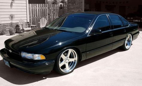 Impala ss Black Impala, 1996 Impala Ss, 96 Impala Ss, Land Yacht, Chevy Impala Ss, Donk Cars, Chevy Ss, Impala Ss, Car Chevrolet