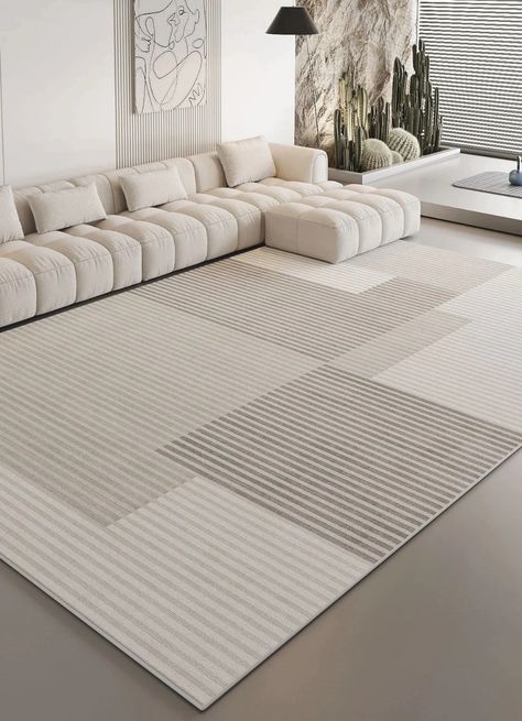 Modern Living Room Rug Placement Ideas, Modern Rugs for Dining Room, C – Art Painting Canvas Rugs Next To Bed, Rugs In Dining Room, Modern Rugs Texture, Living Room Rug Placement, Modern Floor Rugs, Large Modern Rugs, Modern Round Rugs, Floor Rugs Bedroom, Rugs For Dining Room