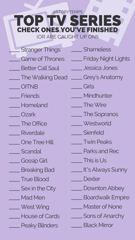 Tv show check list. #storytemps #storytemplates #storygames #instagram #facebook #survey #quiz Series Checklist, Must Watch Netflix Movies, Netflix Suggestions, Netflix Movie List, Netflix Shows To Watch, Netflix Movies To Watch, Film Netflix, Movie To Watch List, Tv Series To Watch