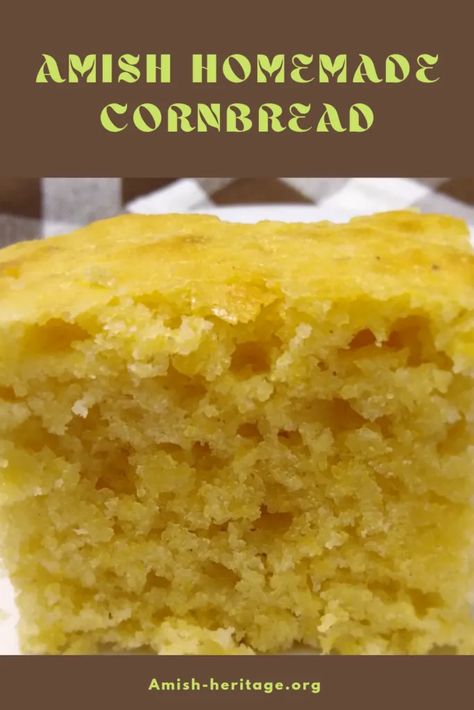 Buttery Cornbread Recipe, Cornbread Recipe From Scratch, Homemade Cornbread Recipe, Easy Homemade Cornbread, Buttery Cornbread, Jiffy Cornbread Recipes, Postpartum Meals, Easy Cornbread Recipe, Best Cornbread Recipe